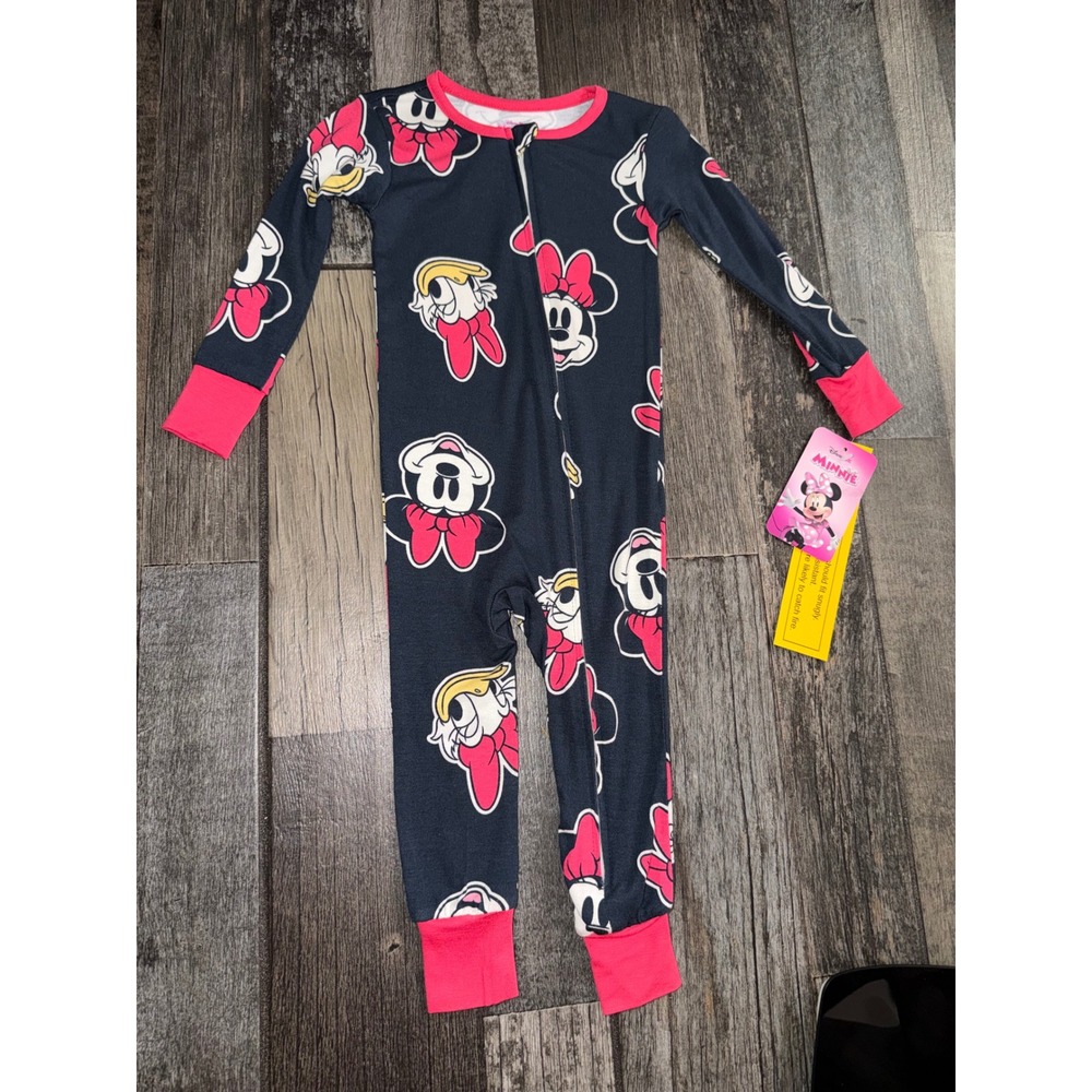 Minnie Mouse pajamas one piece 18 months